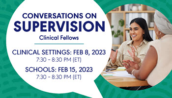 Register for Supervision of CFs Webinars on February 8 and 15