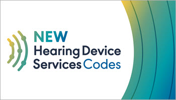 New Hearing Device Services Codes