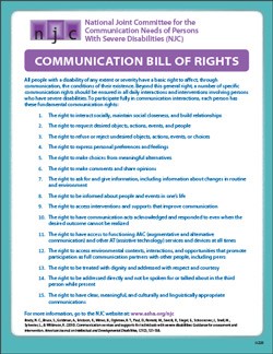 Communication Bill of Rights During COVID